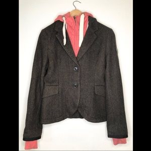 Superdry Tweed Hoodie SZMED